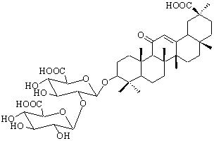 구조식(글리시리진)