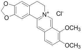 구조식(베르베린염화물)